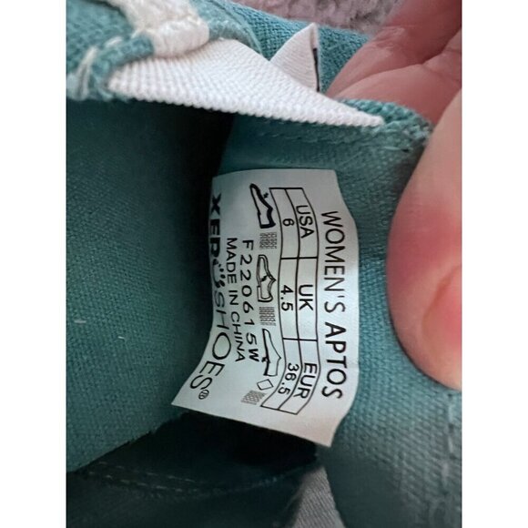 Xerox Aptos canvas slip on shoe women size 6 - Picture 6 of 12